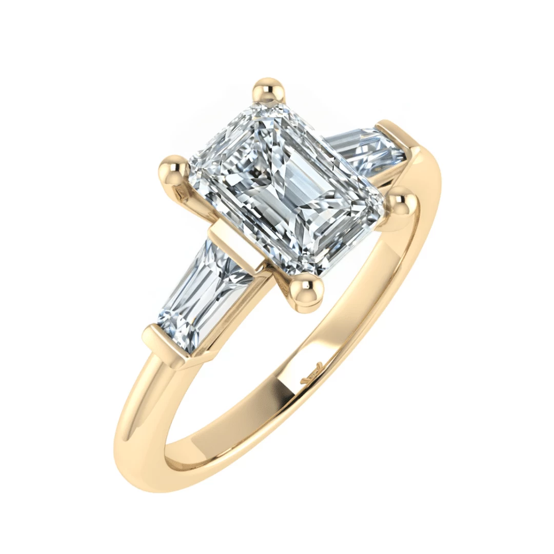 natural diamond halo ring for graduation