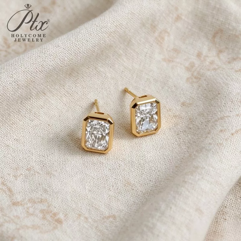 synthetic diamond promise ring for bridesmaid