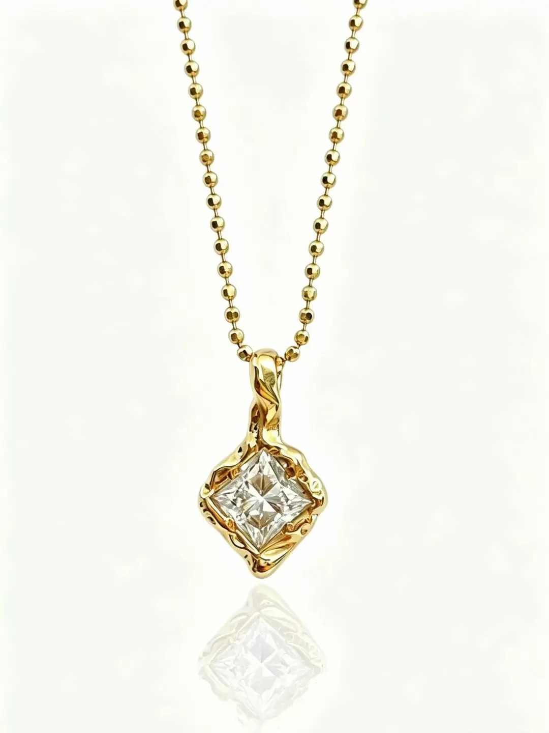 moissanite stone promise ring for male