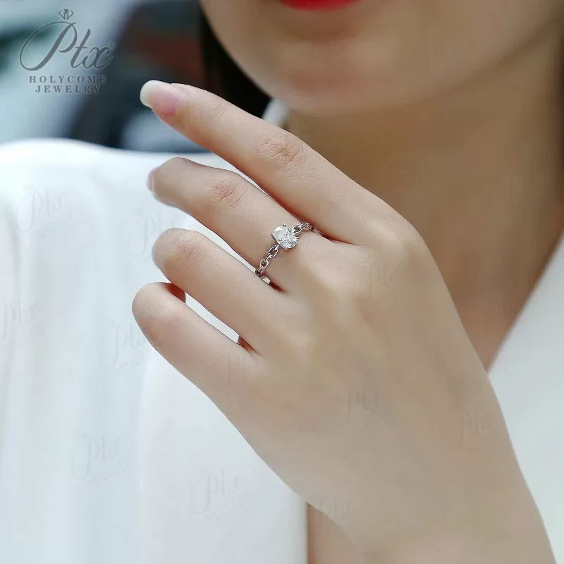 moissanite stone eternity ring loses shine