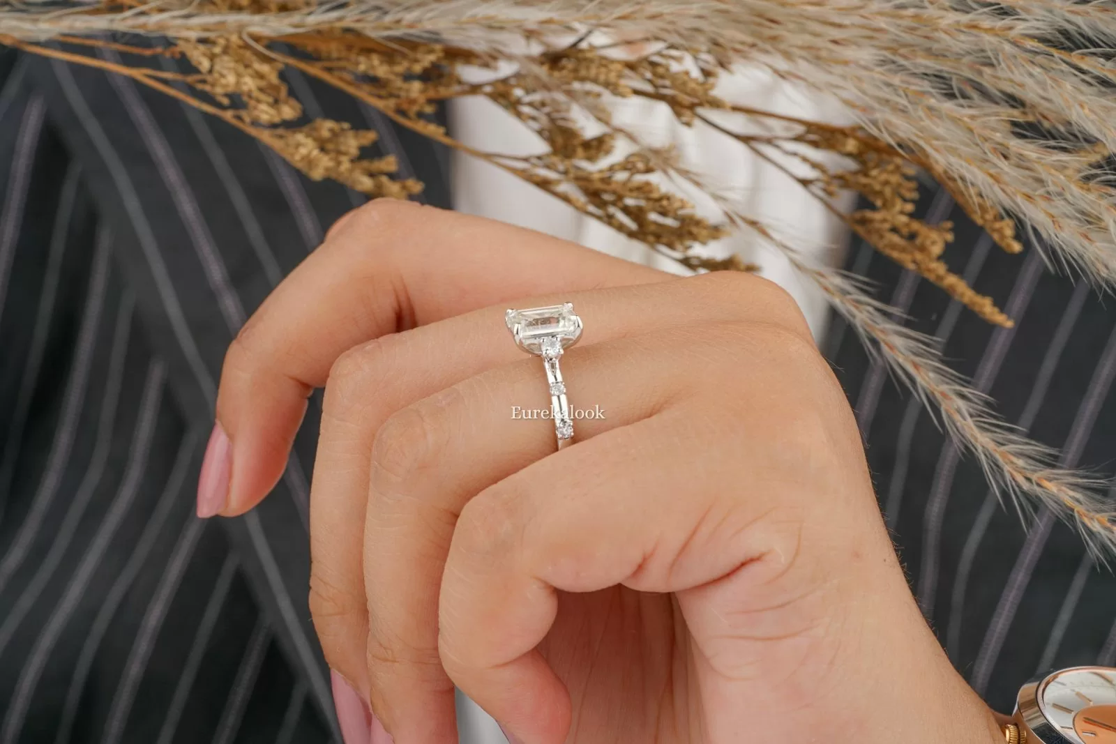 buy lab grown diamond eternity ring in miami