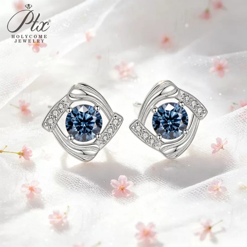 christmas moissanite stone ring