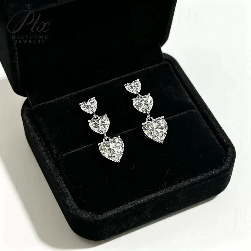 how should man made diamond earring