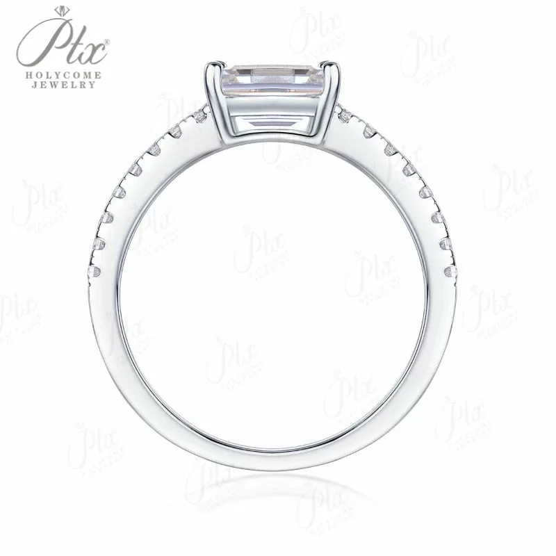for her moissanite stone eternity ring