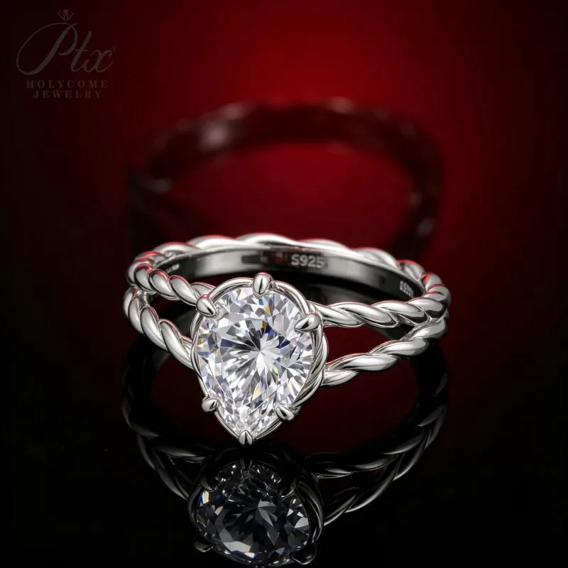 moissanite diamond ring in new york