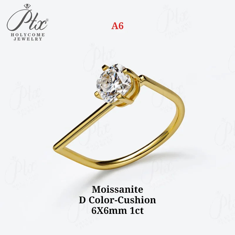 white gold lab grown diamond ring custom