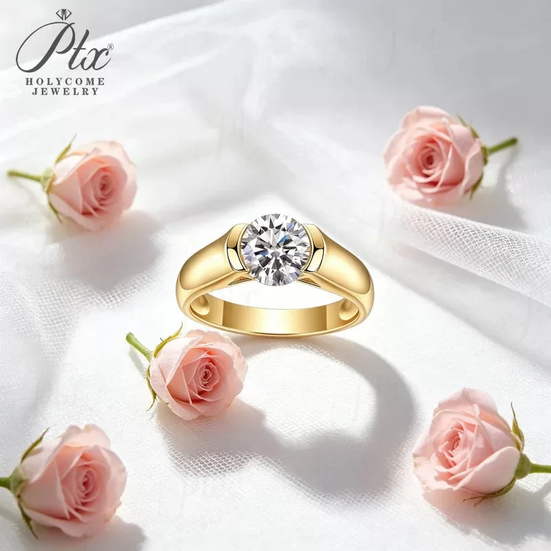 boho cultivated diamond promise ring for women