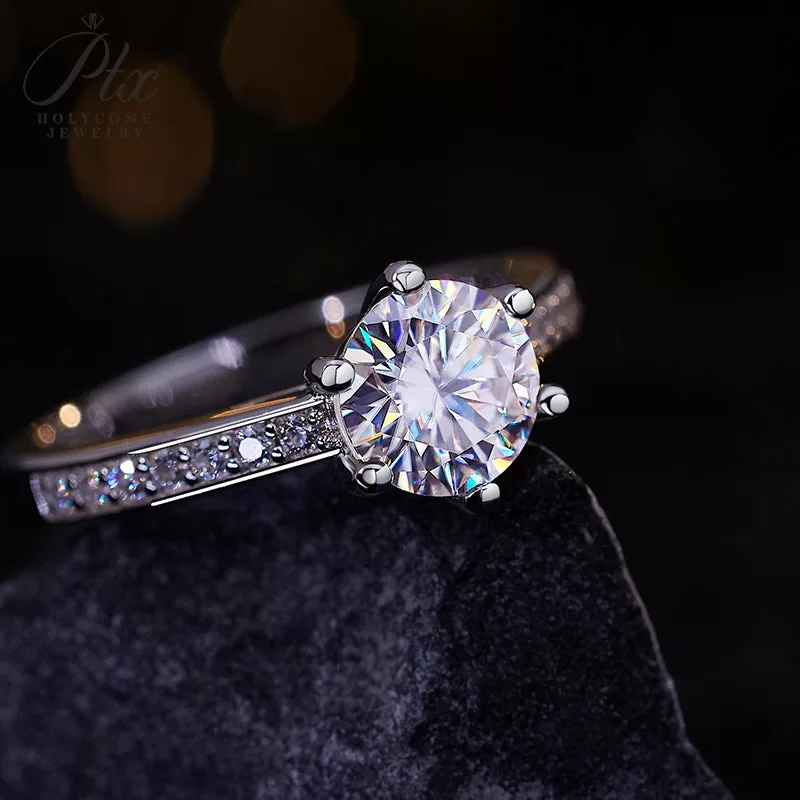 best cultivated diamond solitaire ring for party