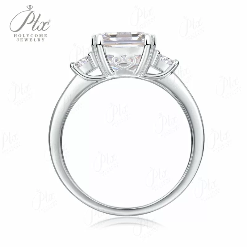 hpht diamond halo ring gift for bridal